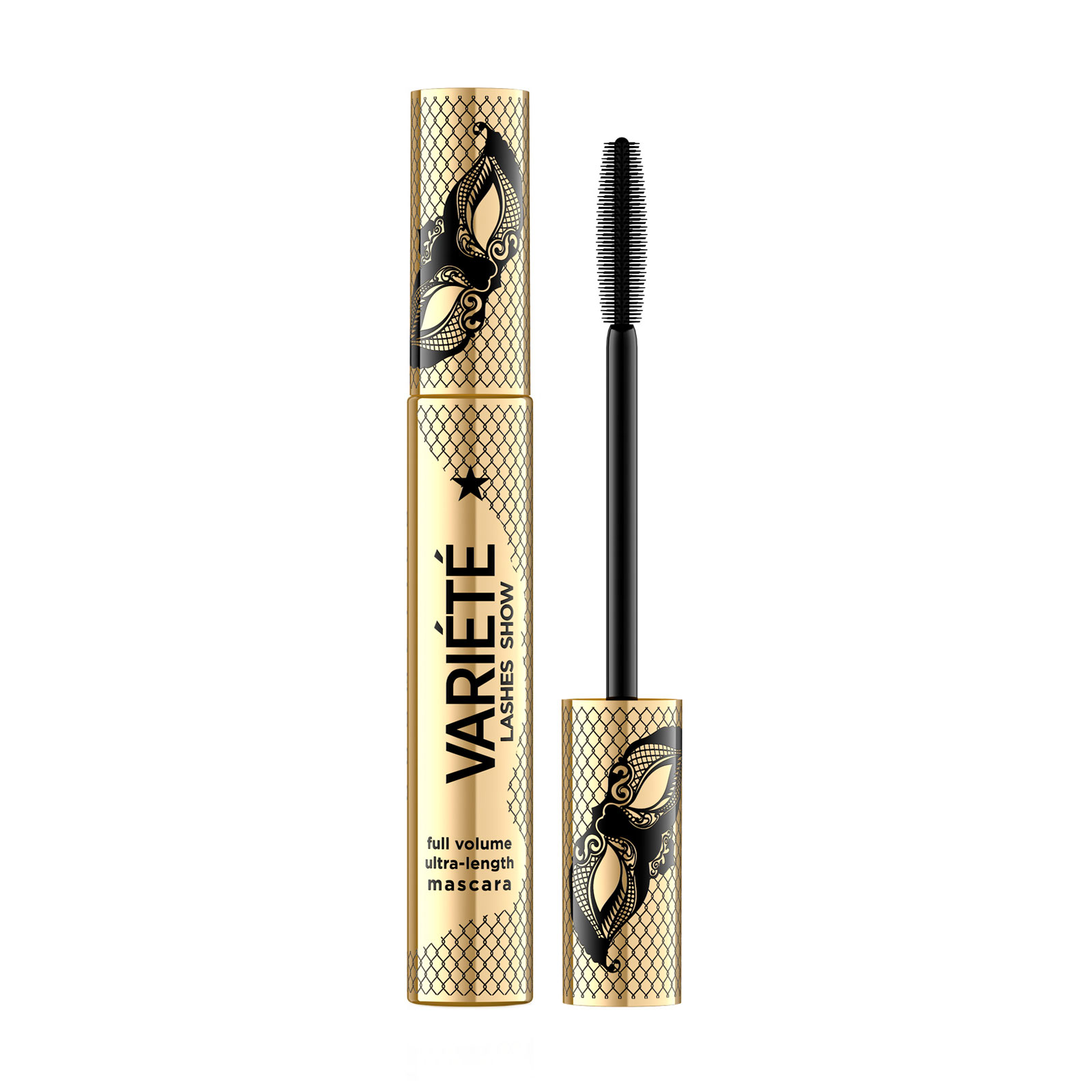 Уцінка! Туш для вій Eveline Cosmetics Variete Lashes Show Full Volume Ultra-Length Mascara, Black, 10 мл